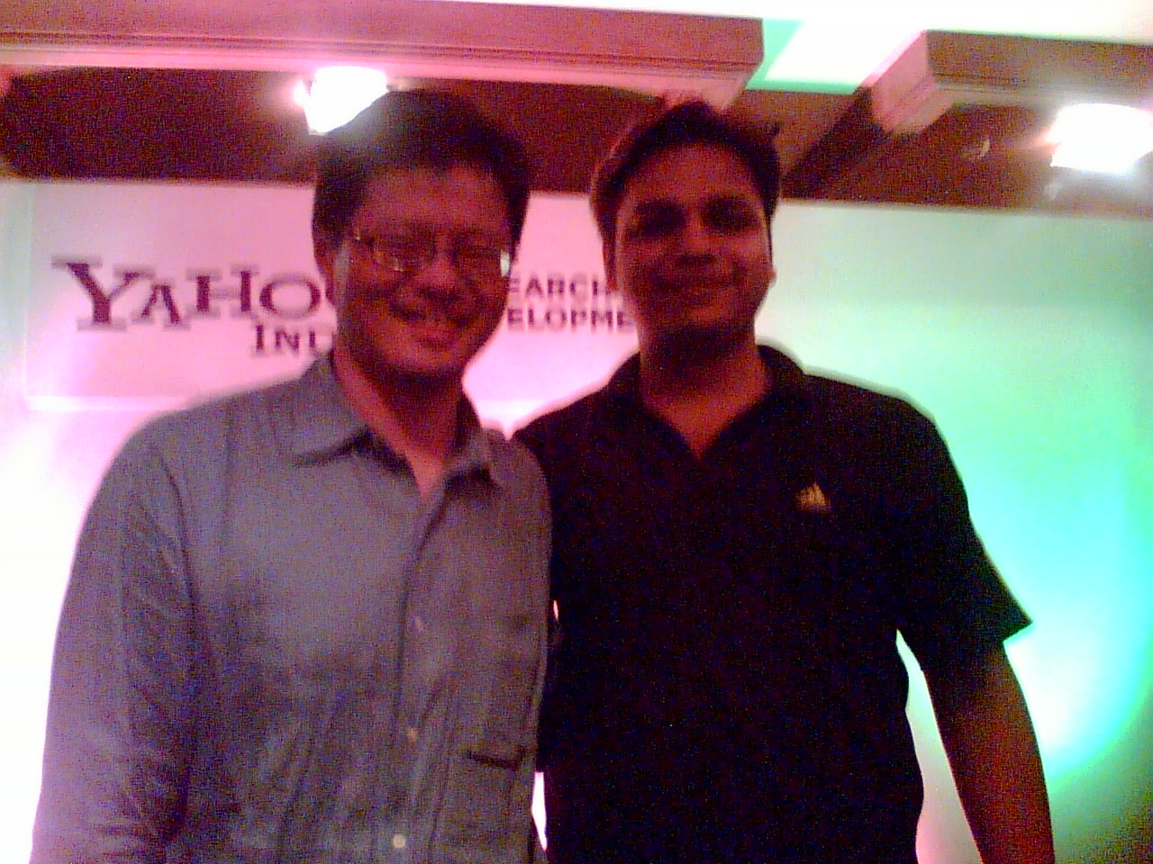Jerry visits Y! Bangalore